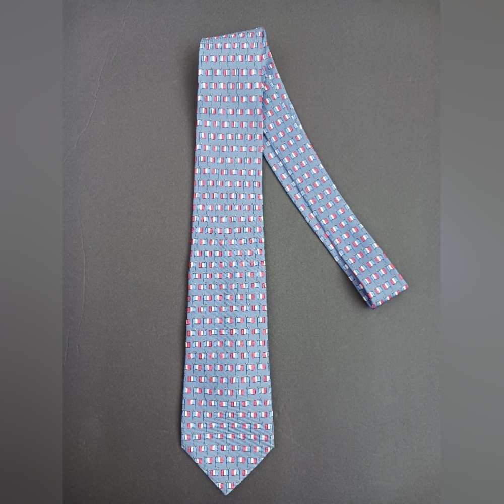 Hermès - France Flag Design Tie